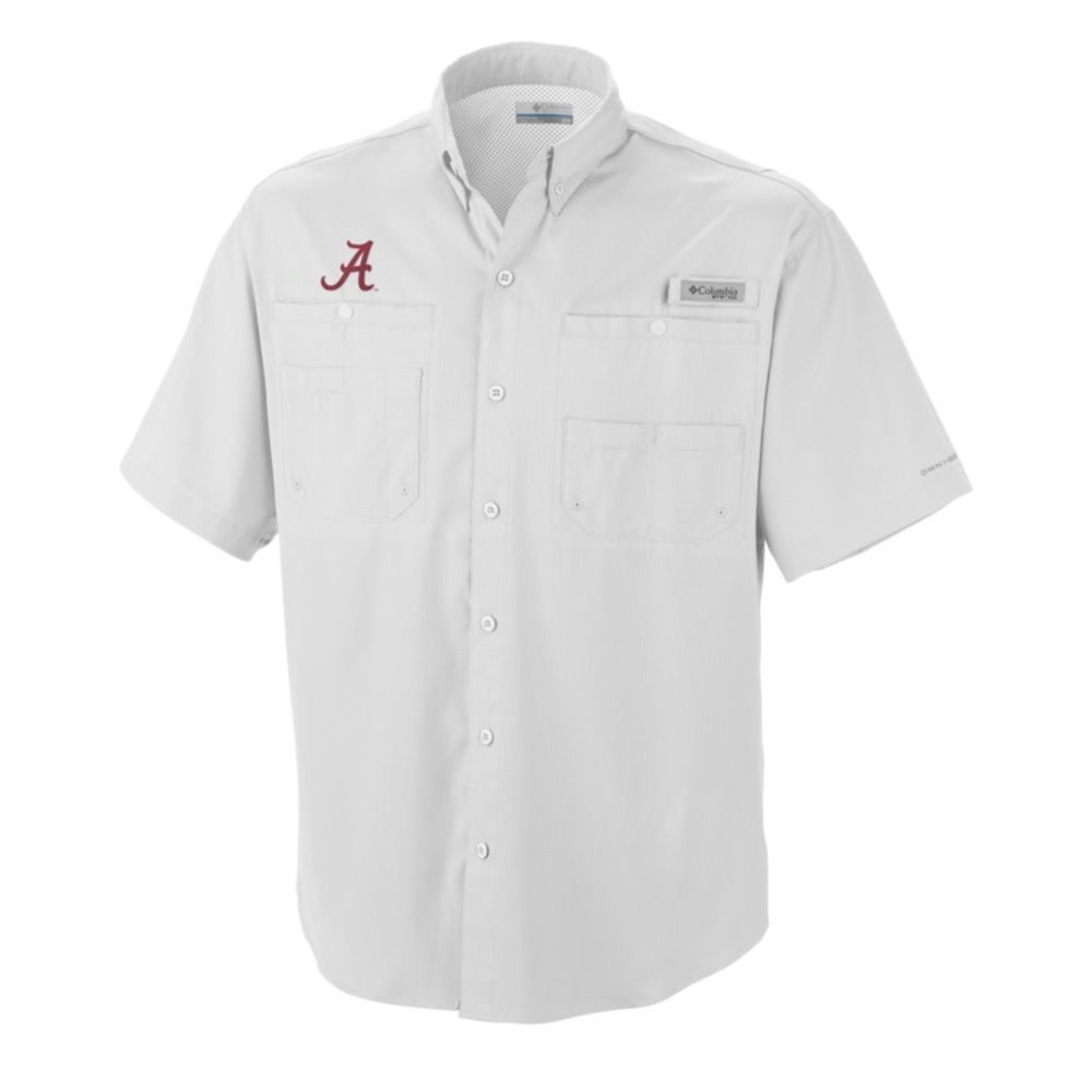 Men’s Alabama Columbia short sleeve shirt size XXL